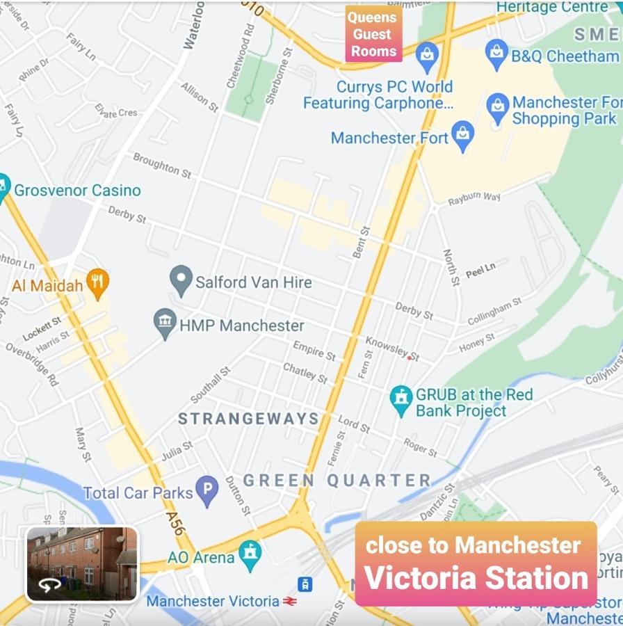 Guest house Queens Rooms, A Perfect Stay, Next To Shopping Parks And Central Manchester